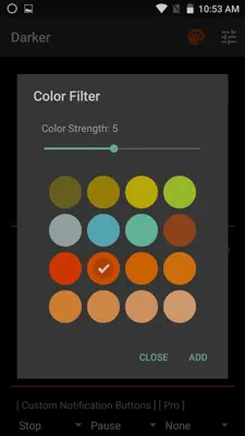 Darker android App screenshot 2